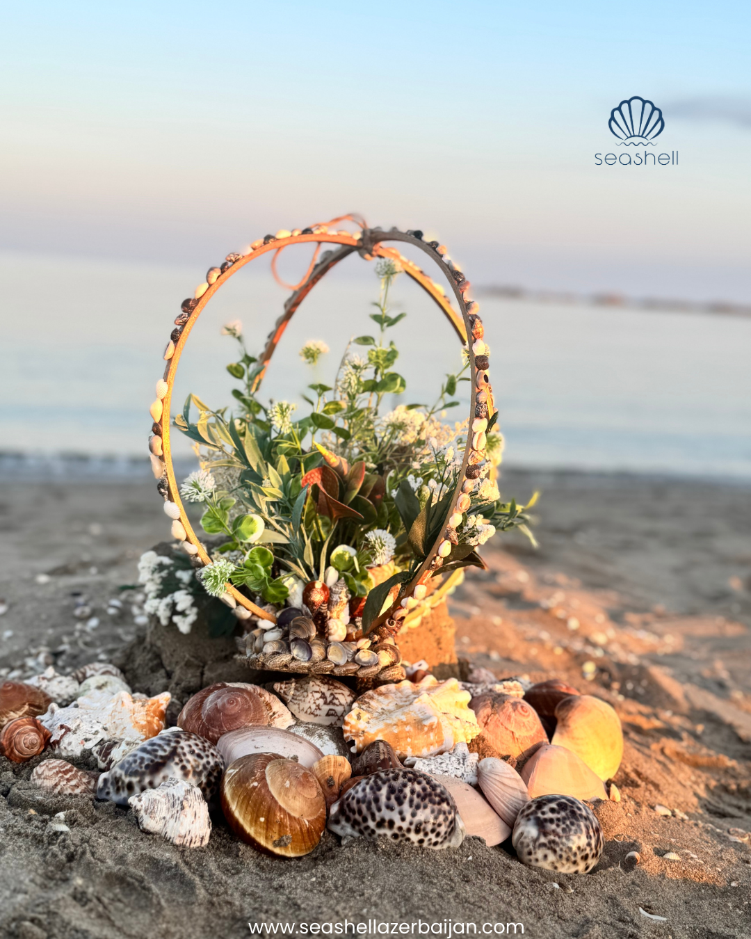 Səbət dekor ( işıqlı )